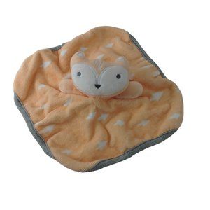 Cloud Island Fox Washcloth Baby Security Blanket Lovey 8" Terry Cloth